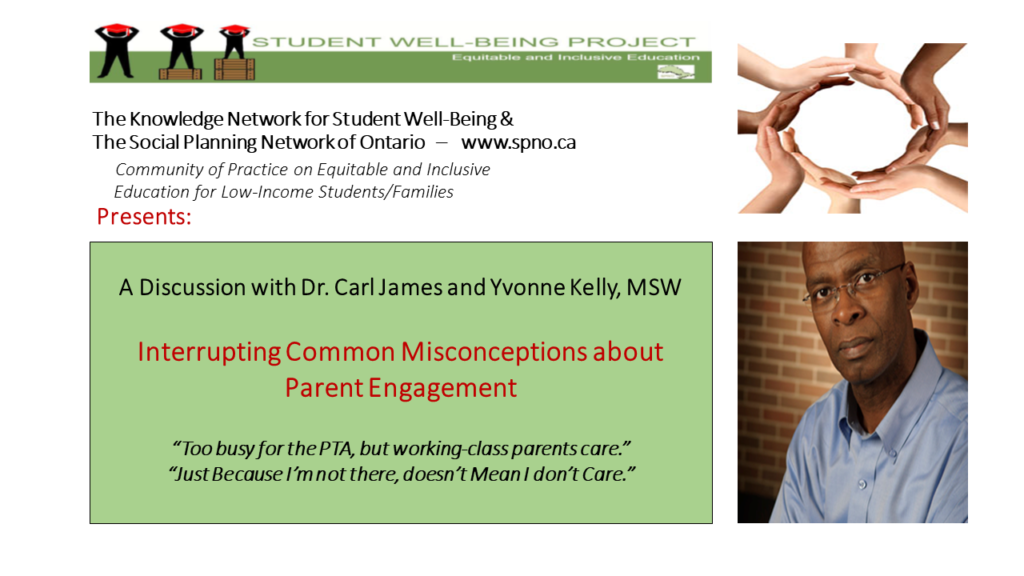 Placeholder for Interrupting Common Misconceptions about Parent Engagement with Carl James